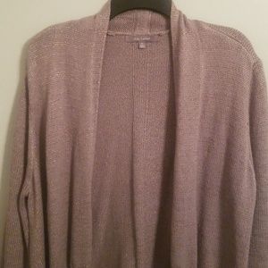 Grey/silver open cardigan